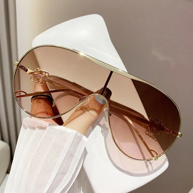 Crowned Energy CO. styleA / One Size Trendsi Accessories Gradient Aviator Sunglasses