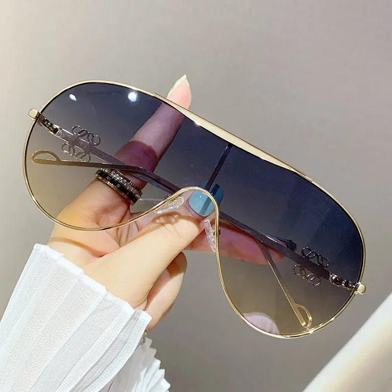 Crowned Energy CO. styleB / One Size Trendsi Accessories Gradient Aviator Sunglasses