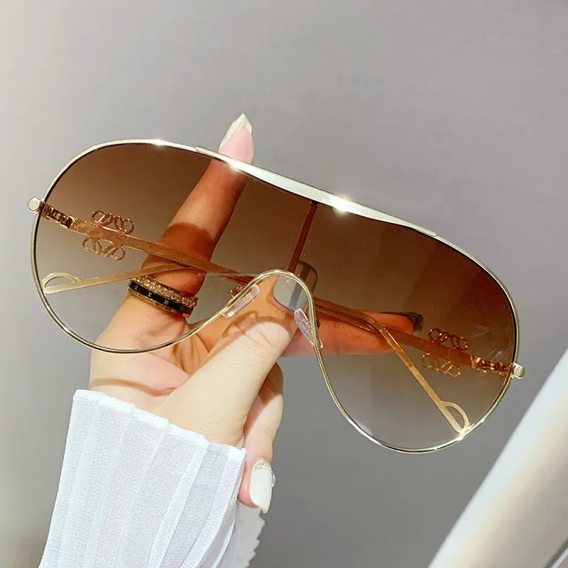 Crowned Energy CO. styleF / One Size Trendsi Accessories Gradient Aviator Sunglasses