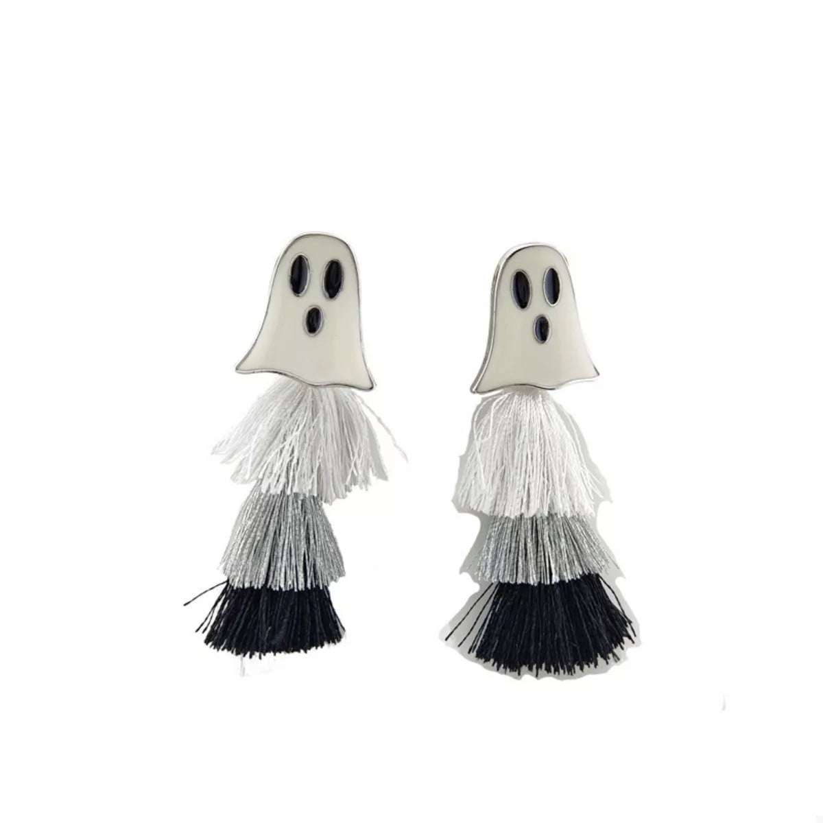 Crowned Energy CO. Nightlight Ghost / One Size Trendsi Earrings Halloween Ghost and Pumpkin Dangle Earrings