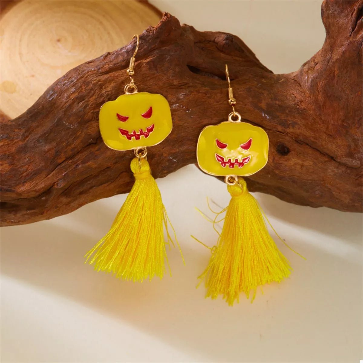 Crowned Energy CO. Nightlight Ghost / One Size Trendsi Earrings Halloween Ghost and Pumpkin Dangle Earrings