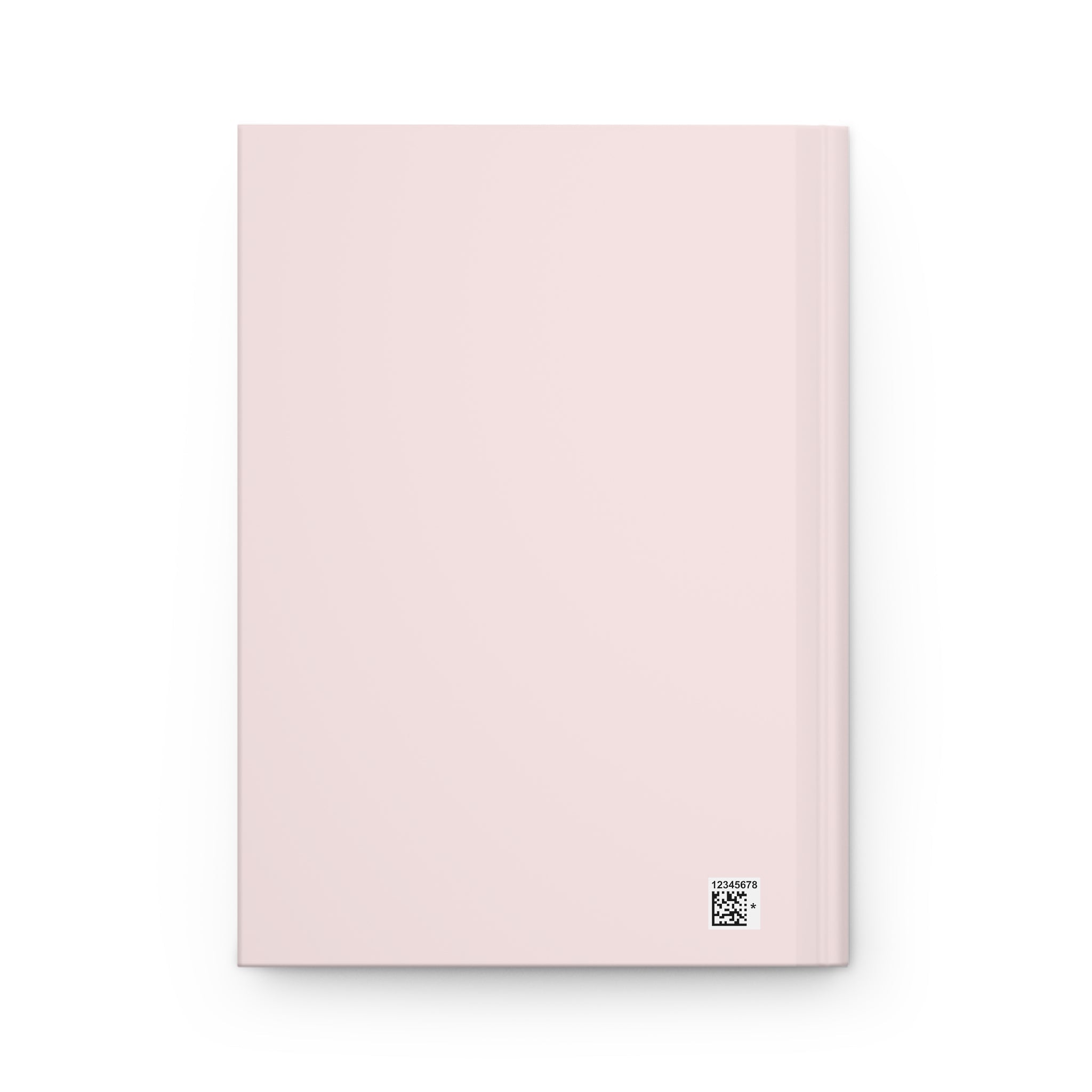 Hardcover Journal — "She's Making This Year Hers" Inspirational Pink Notebook for Women - Crowned Energy CO.