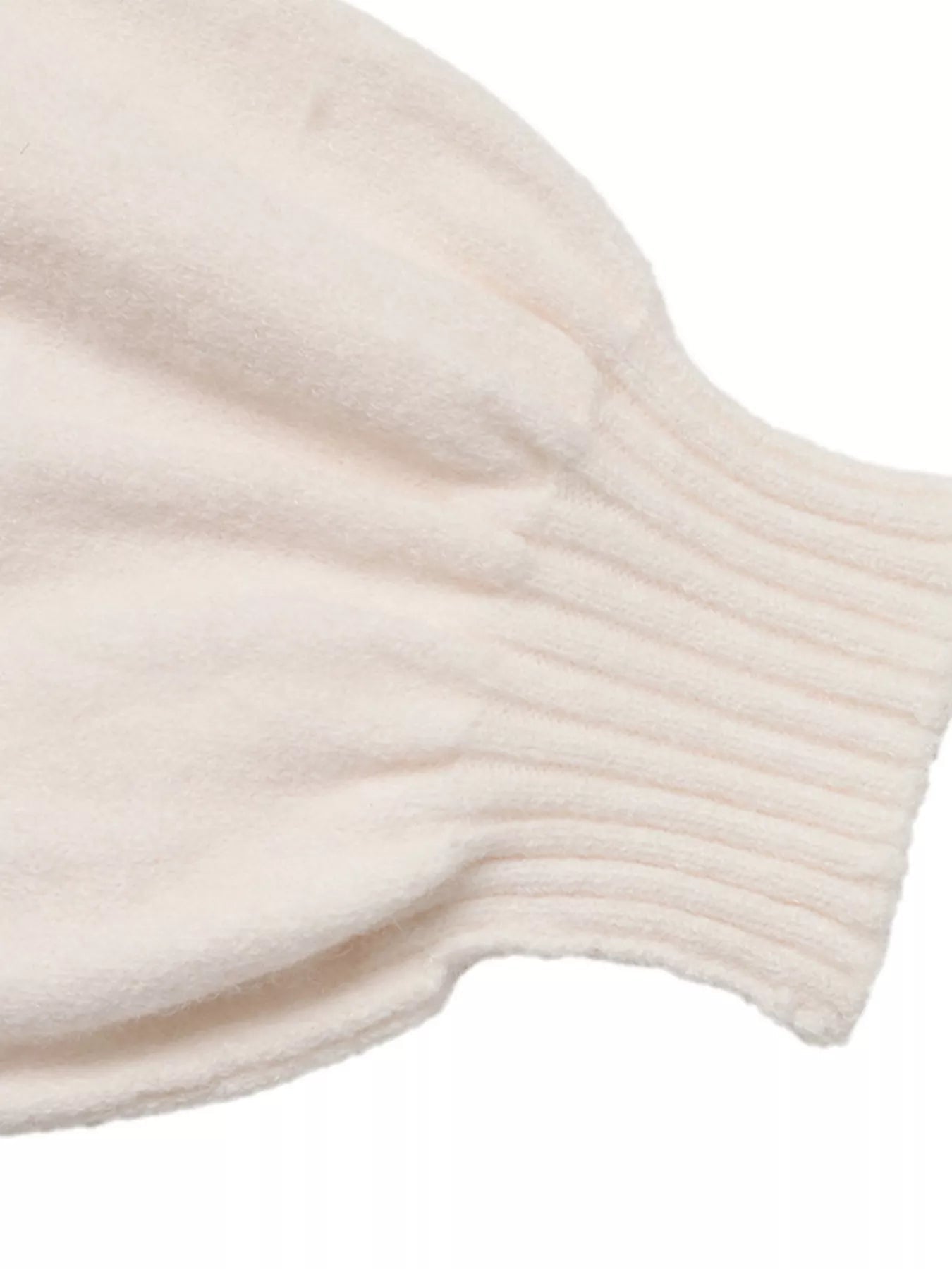 Heart Mock Neck Long Sleeve Sweater - Crowned Energy CO.