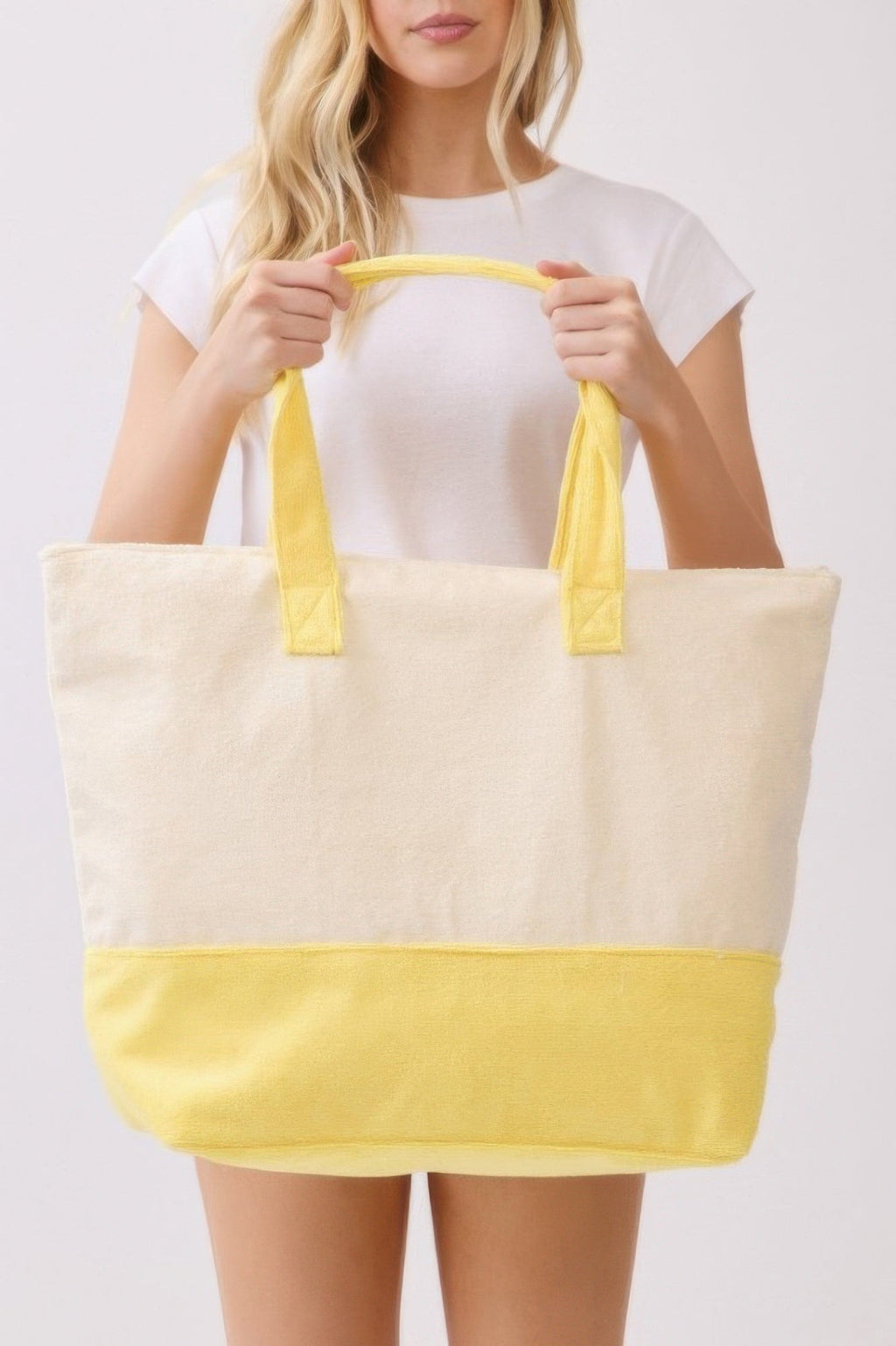 Hello Summer Terry Tote - Crowned Energy CO.