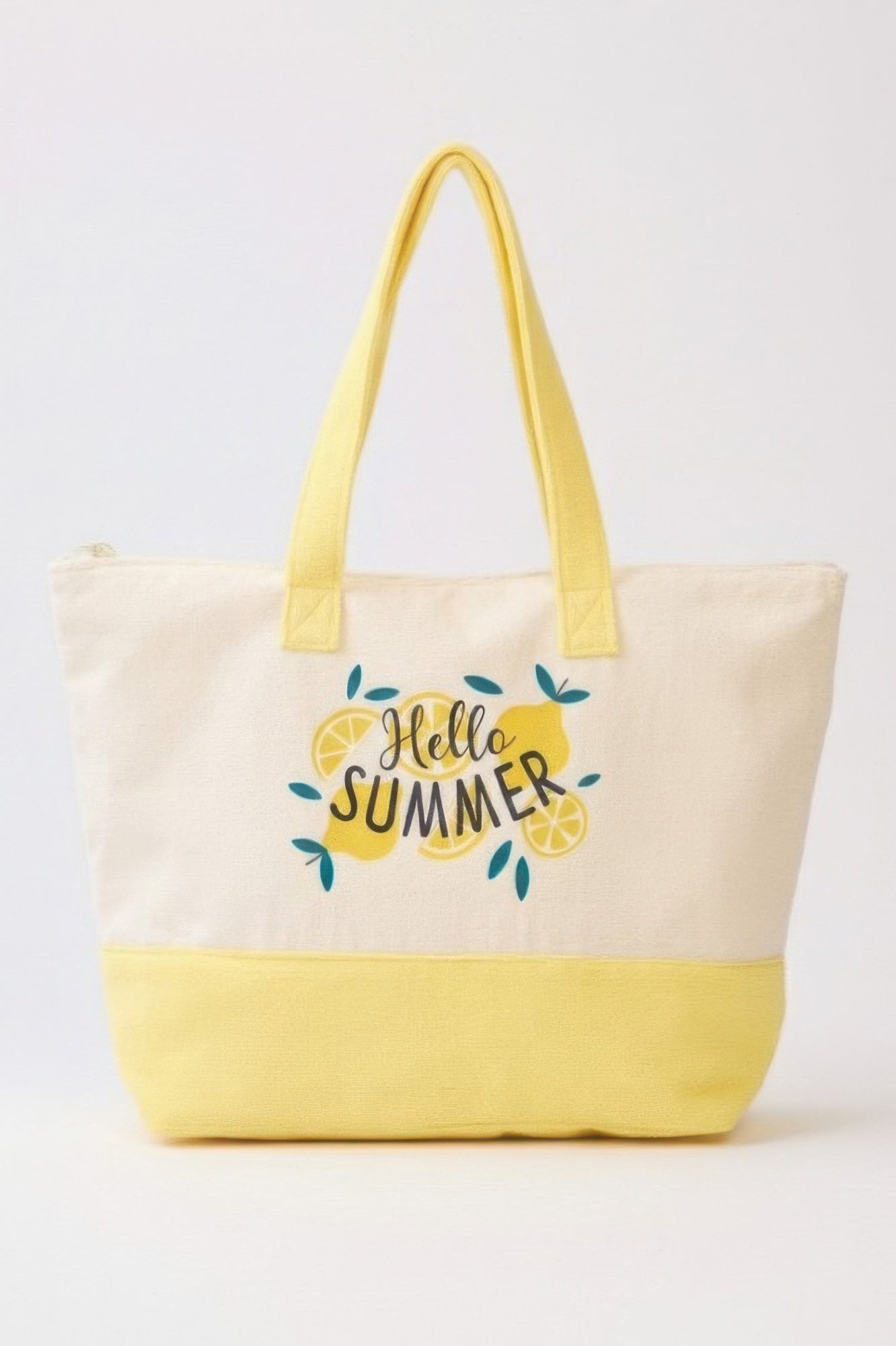 Hello Summer Terry Tote - Crowned Energy CO.