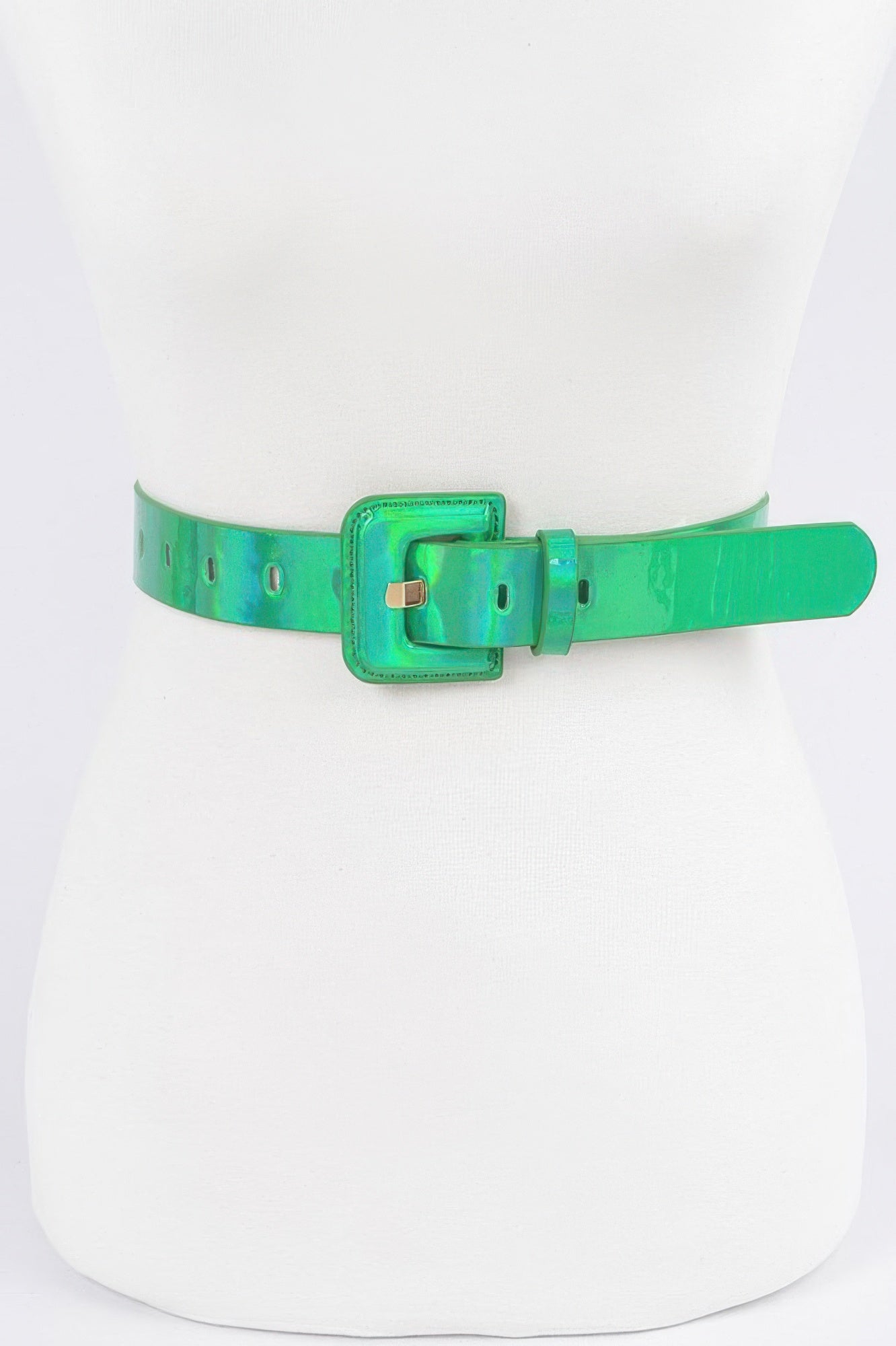 Holograme Metallic Belt - Crowned Energy CO.