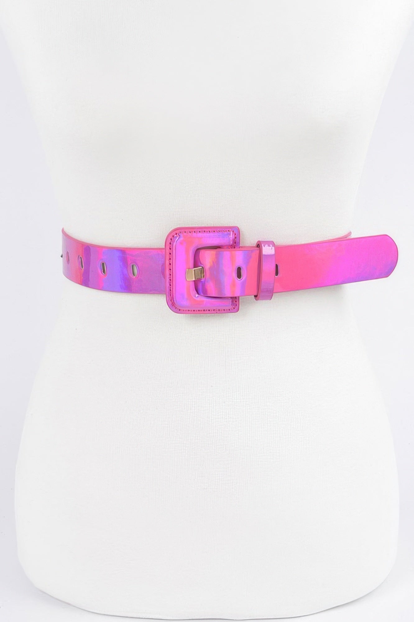 Holograme Metallic Belt - Crowned Energy CO.