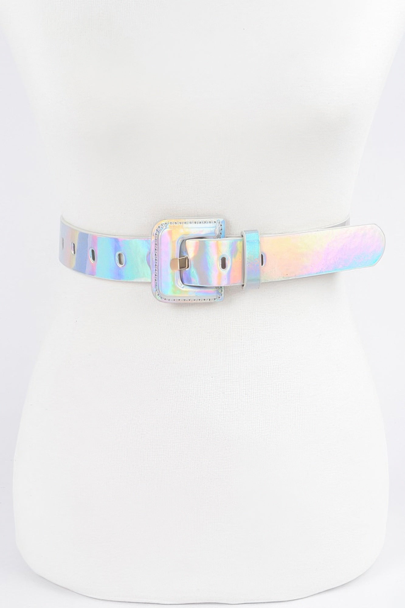 Holograme Metallic Belt - Crowned Energy CO.