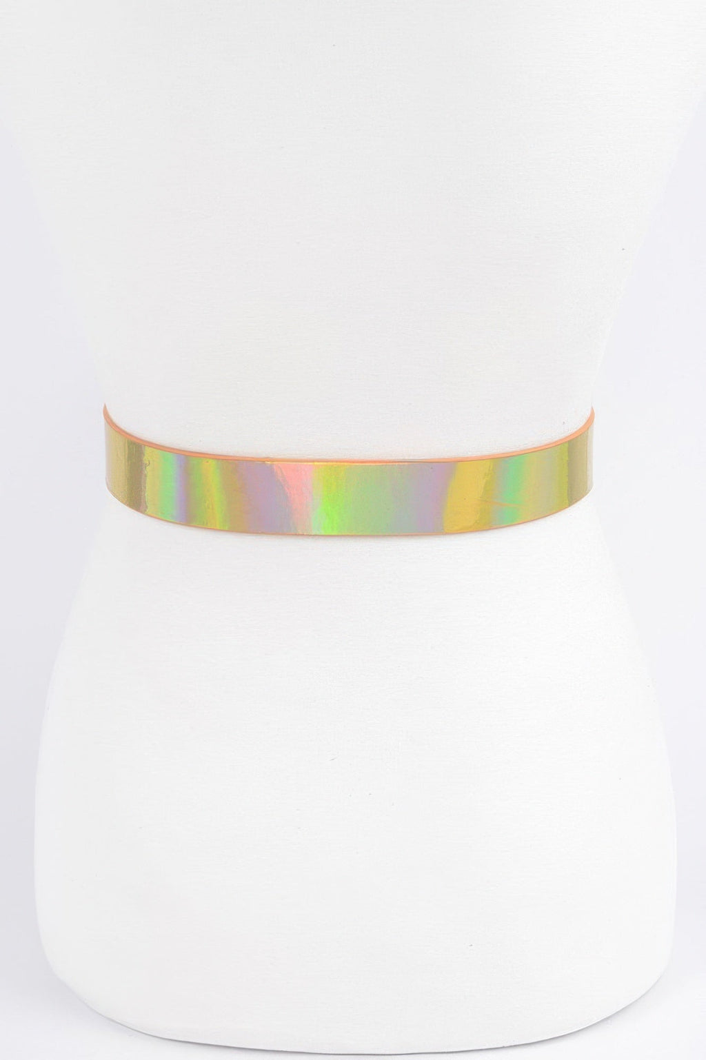 Holograme Metallic Plus Size Belt - Crowned Energy CO.