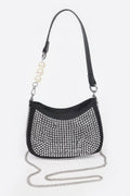 Hotfix Micro Suede Crossbody Bag - Crowned Energy CO.