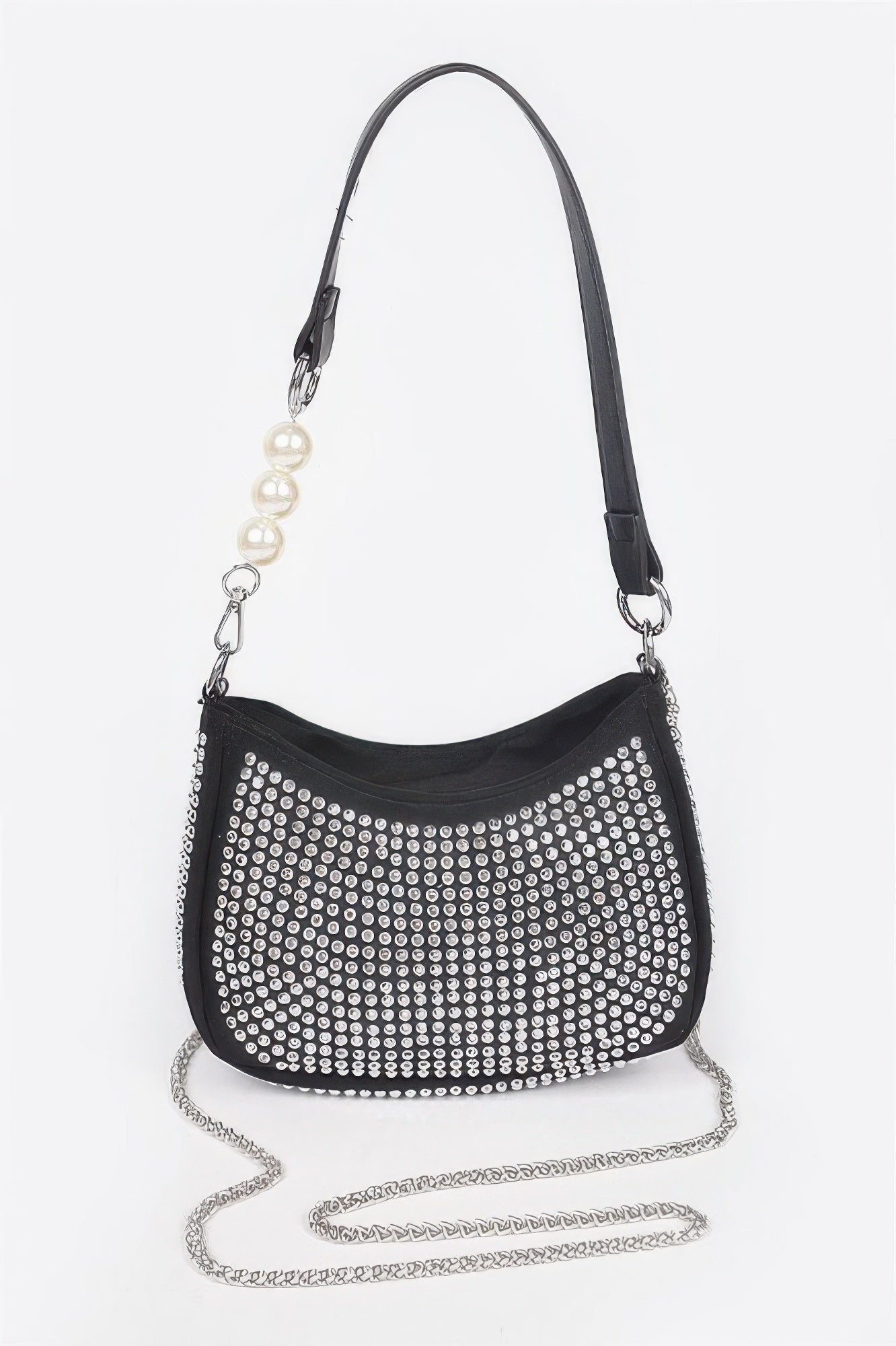 Hotfix Micro Suede Crossbody Bag - Crowned Energy CO.