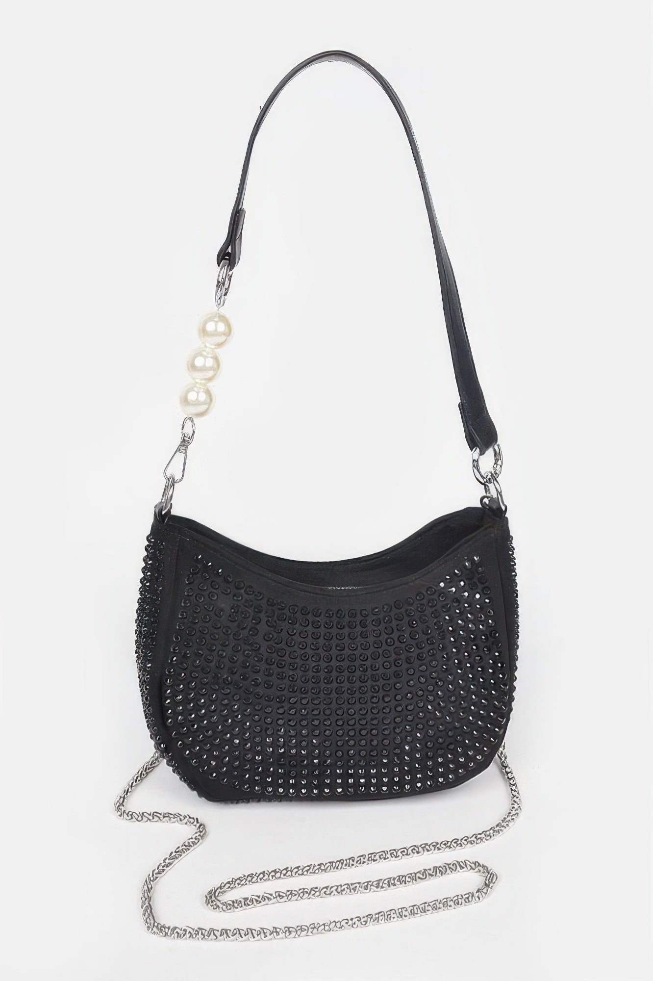 Hotfix Micro Suede Crossbody Bag - Crowned Energy CO.