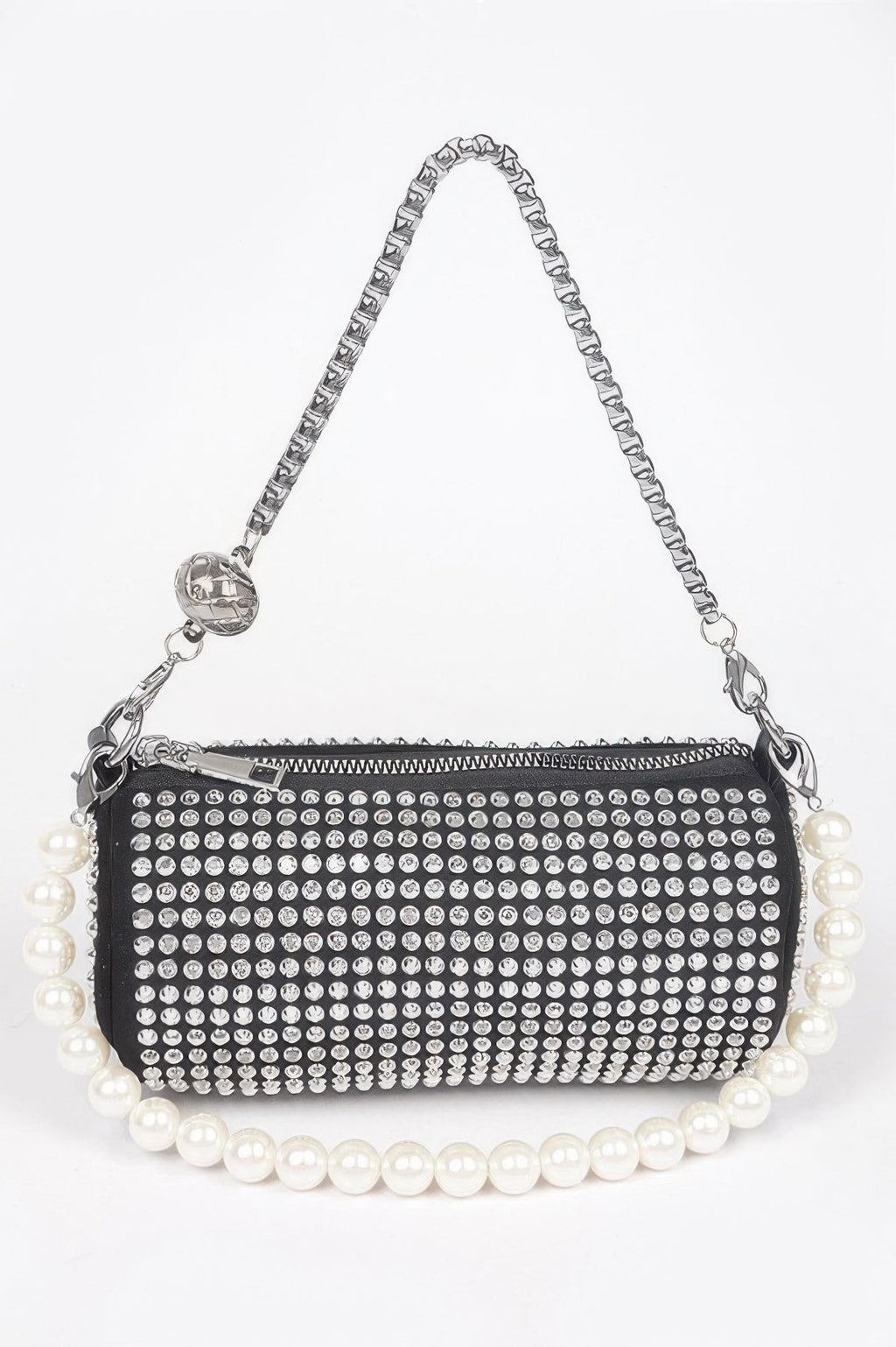 Hotfix Tube Pearl Handle Bag - Crowned Energy CO.
