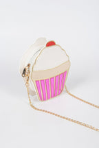 Crowned Energy CO. Fuschia CCWHOLESALECLOTHING Clutch Ice Cream Sundae Clutch