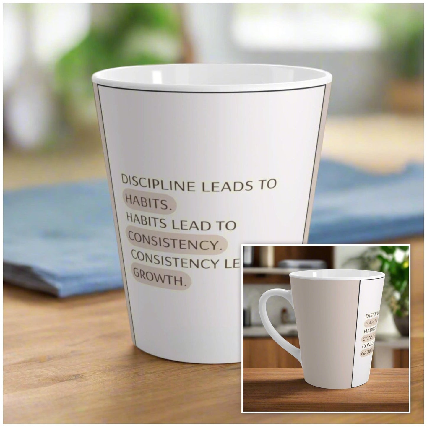 Crowned Energy CO. 12oz Printify Mug Inspirational Mugs – Stylish Motivation Mugs for Coffee Lovers & Daily Inspiration