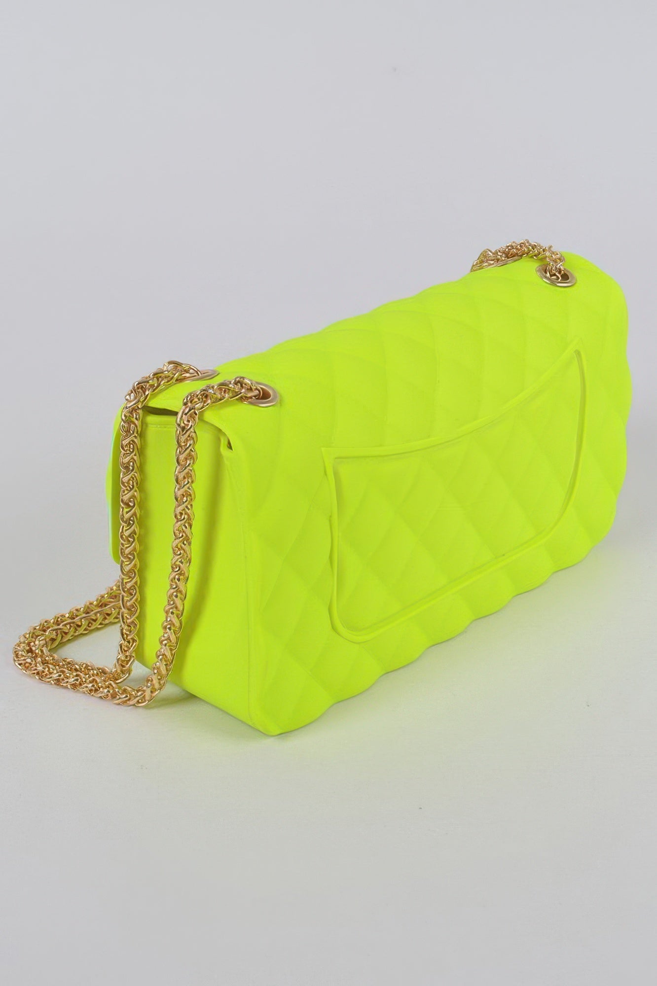 Jelly Classic Quilted Shape Clutch - Crowned Energy CO.