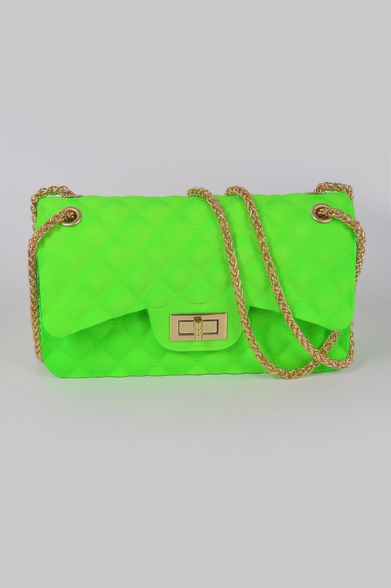 Jelly Classic Quilted Shape Clutch - Crowned Energy CO.