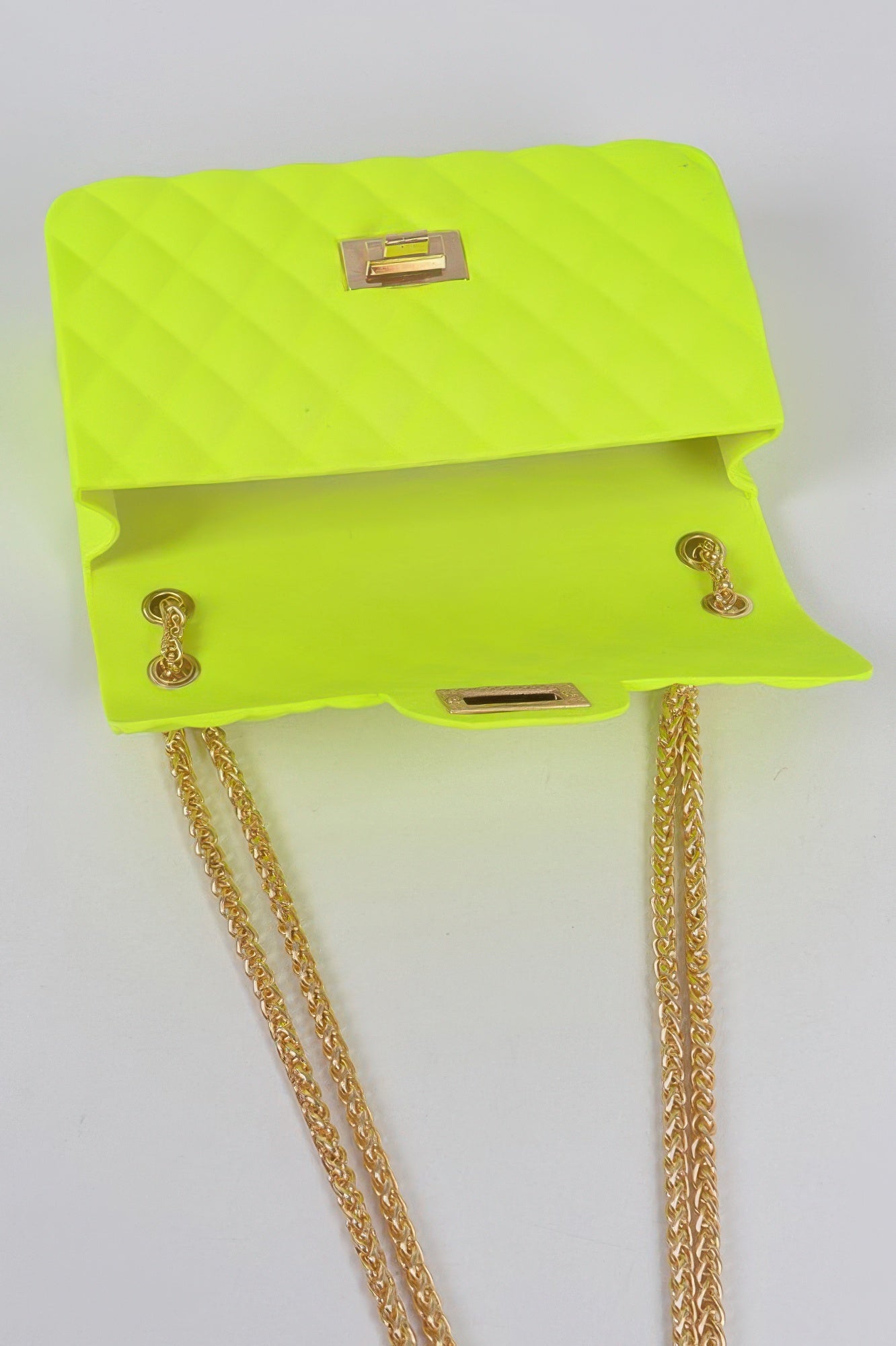 Jelly Classic Quilted Shape Clutch - Crowned Energy CO.
