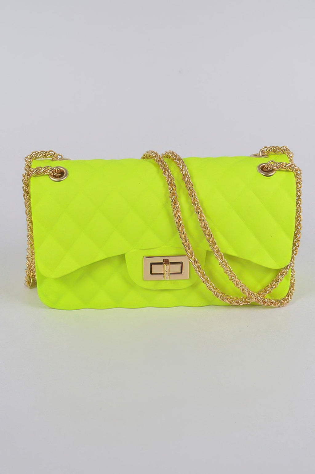 Jelly Classic Quilted Shape Clutch - Crowned Energy CO.