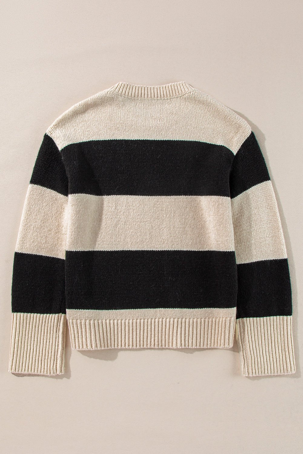 Jet Stream Colorblock Loose Pullover Sweater - Crowned Energy CO.