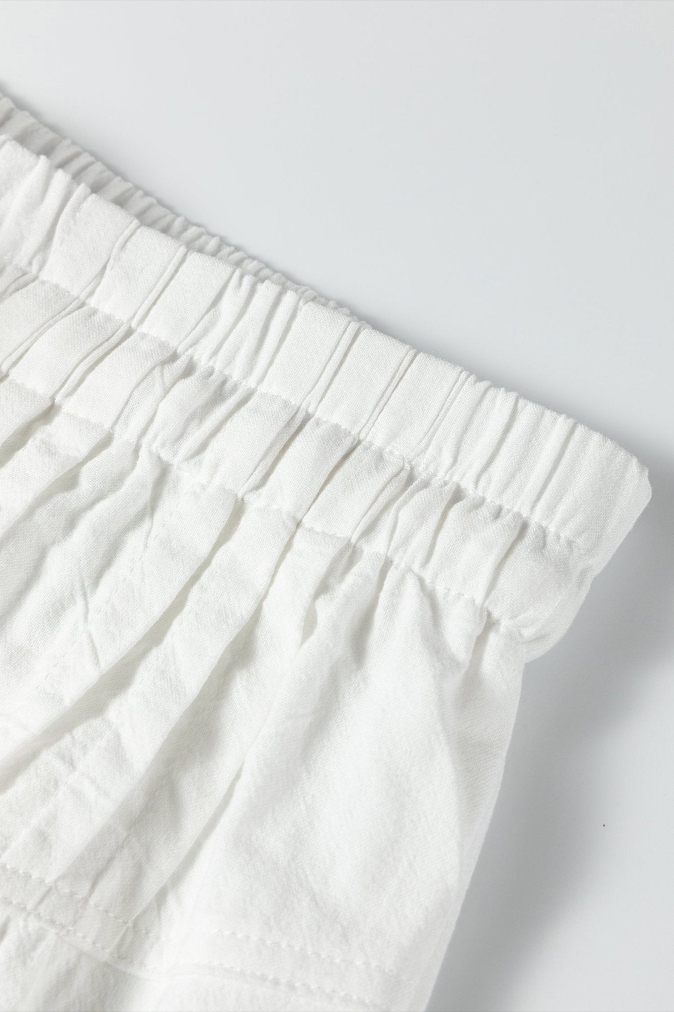 Jet Stream Drawstring Elastic Waist Button Pleated Detail Wide Leg Pants - Crowned Energy CO.