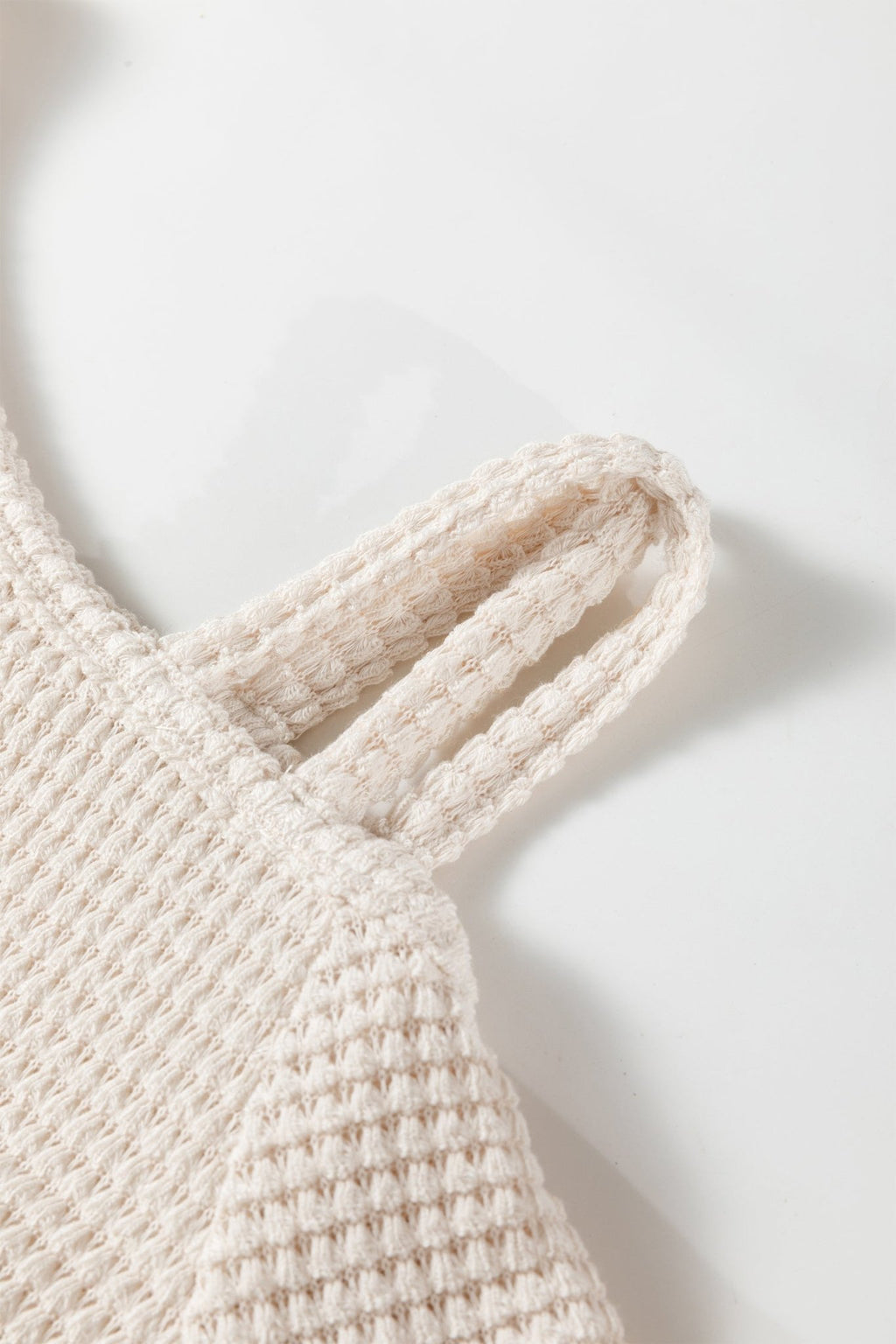 Jet Stream Solid Color Textured Knit Asymmetric Shoulder Long Sleeve Top - Crowned Energy CO.