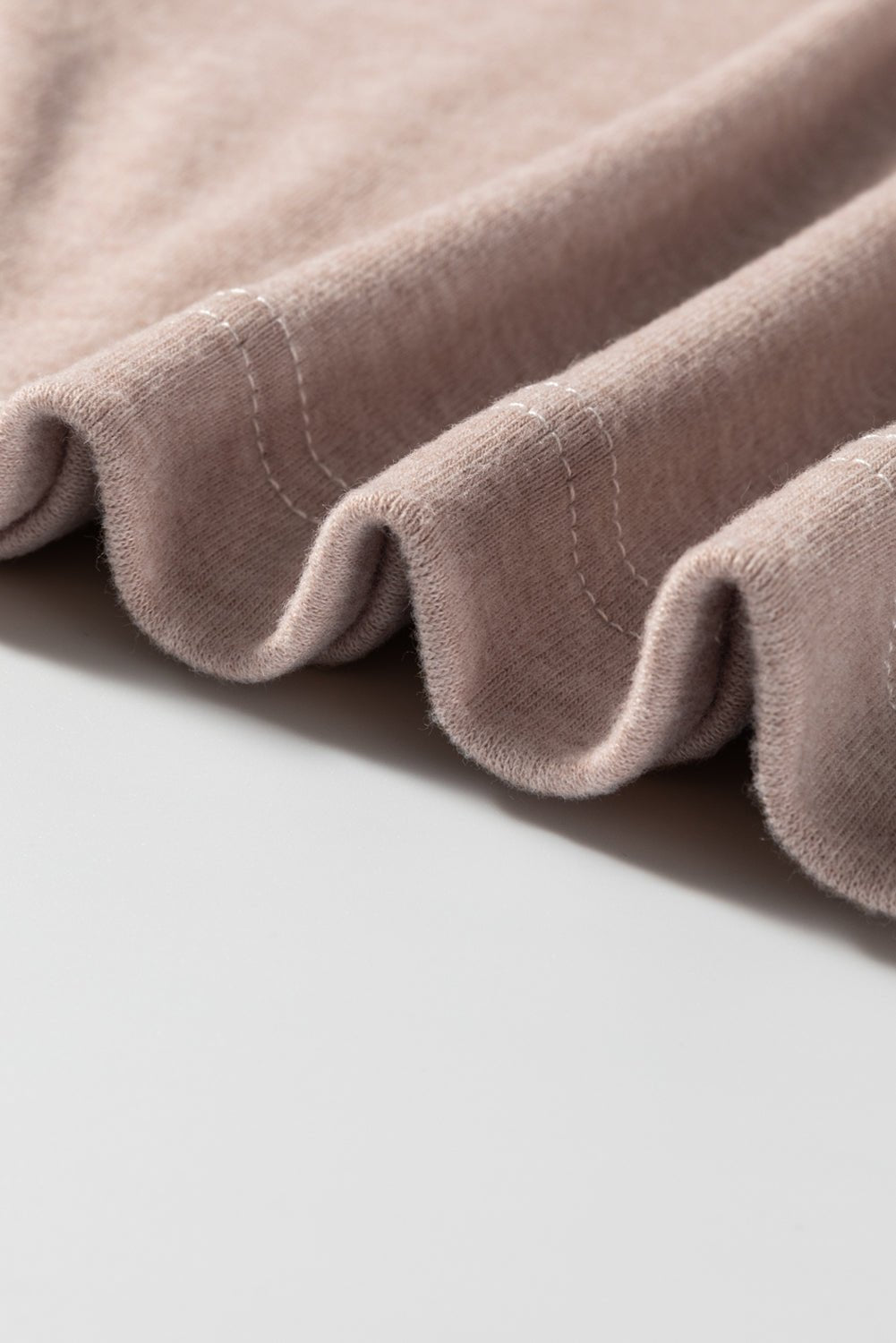 Crowned Energy CO. Khaki / S / 75%Polyester+20%Viscose+5%Elastane Dear-Lover Dropshipping Tops/Long Sleeve Tops Khaki Colorblock Long Sleeve Crew Neck Top