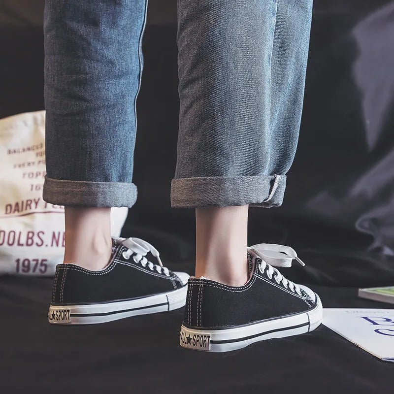 Lace Up Round Toe Sneakers - Crowned Energy CO.