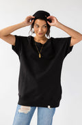 Lana Sweatshirt Tunic - Crowned Energy CO.