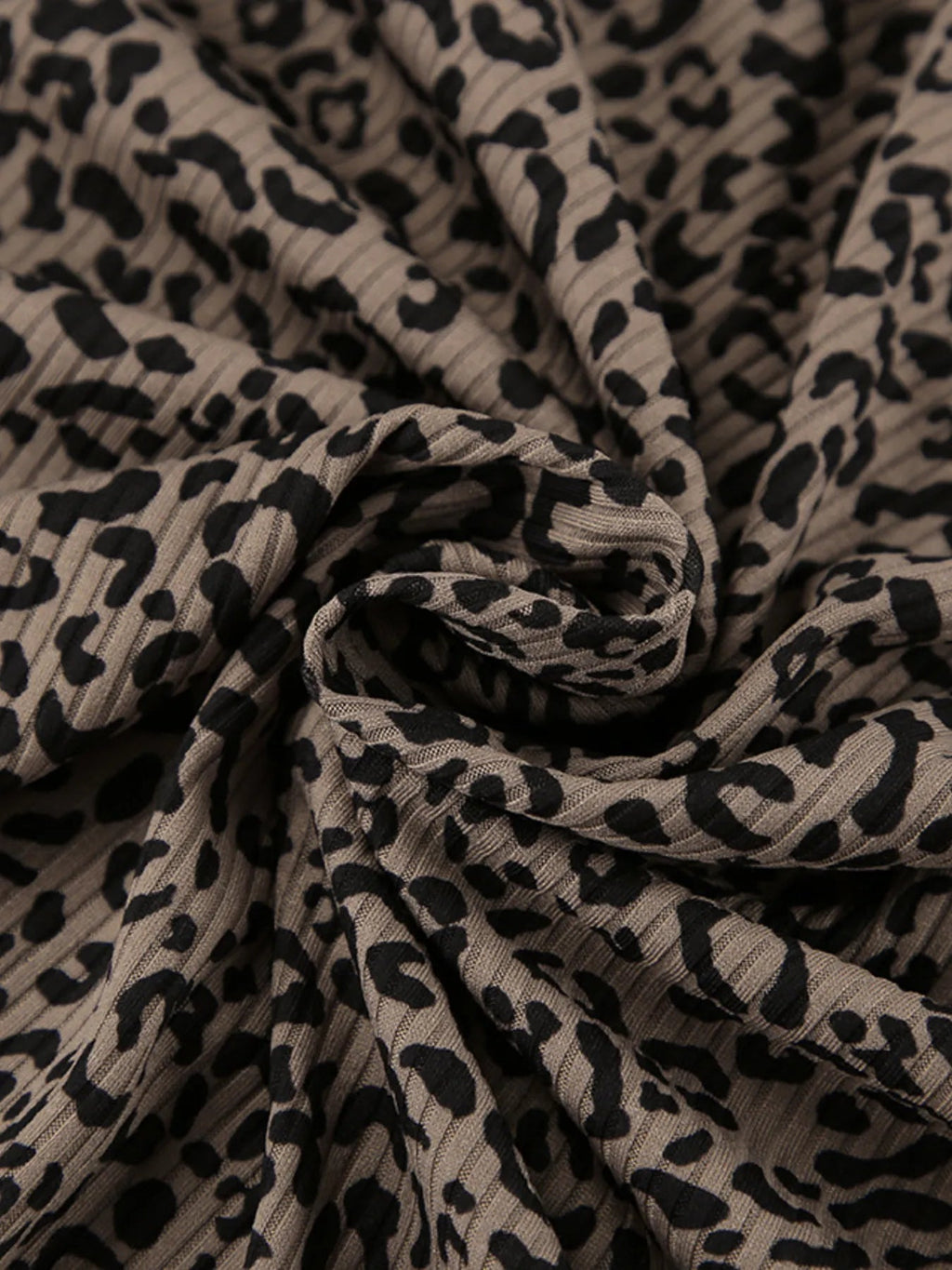 Crowned Energy CO. Leopard / S Trendsi OUTFIT SET Leopard Cami Cardigan and Shorts 3-Piece Set