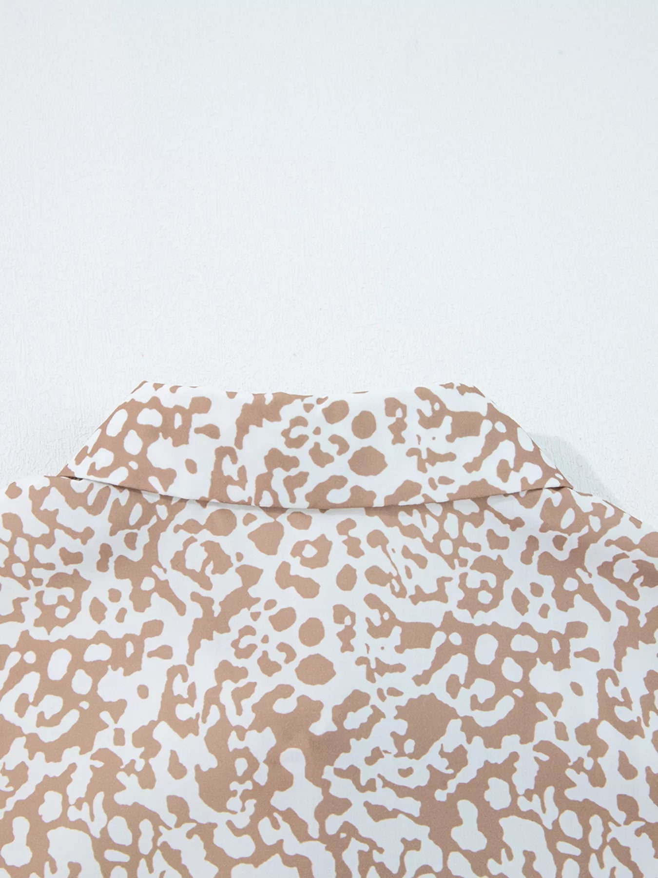Leopard Striped Western Casual Shirt - Crowned Energy CO.