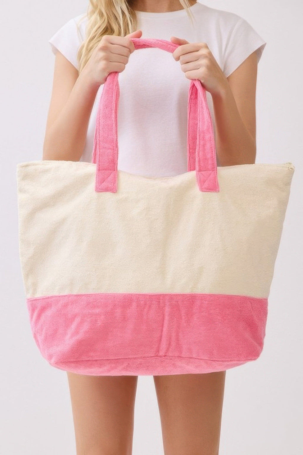 Life Is Better At The Beach Terry Tote - Crowned Energy CO.