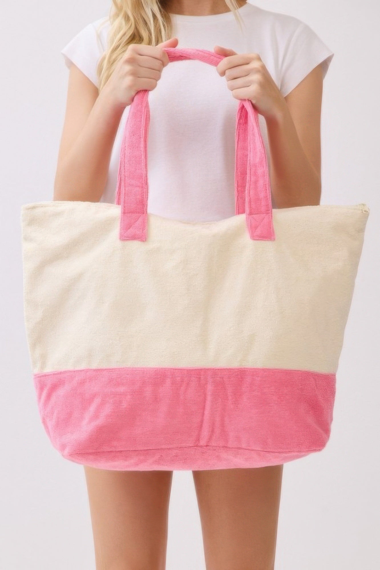 Life Is Better At The Beach Terry Tote - Crowned Energy CO.