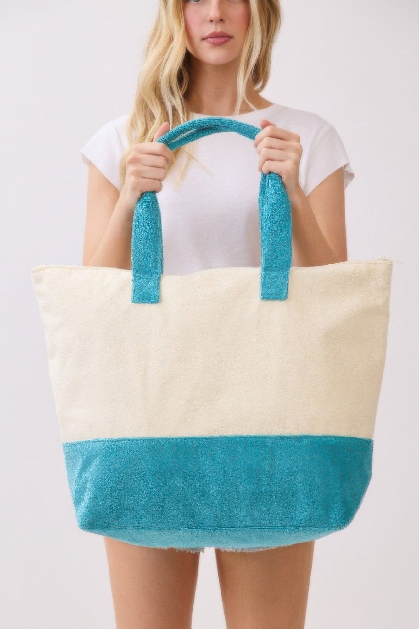 Life Is Better At The Beach Terry Tote - Crowned Energy CO.