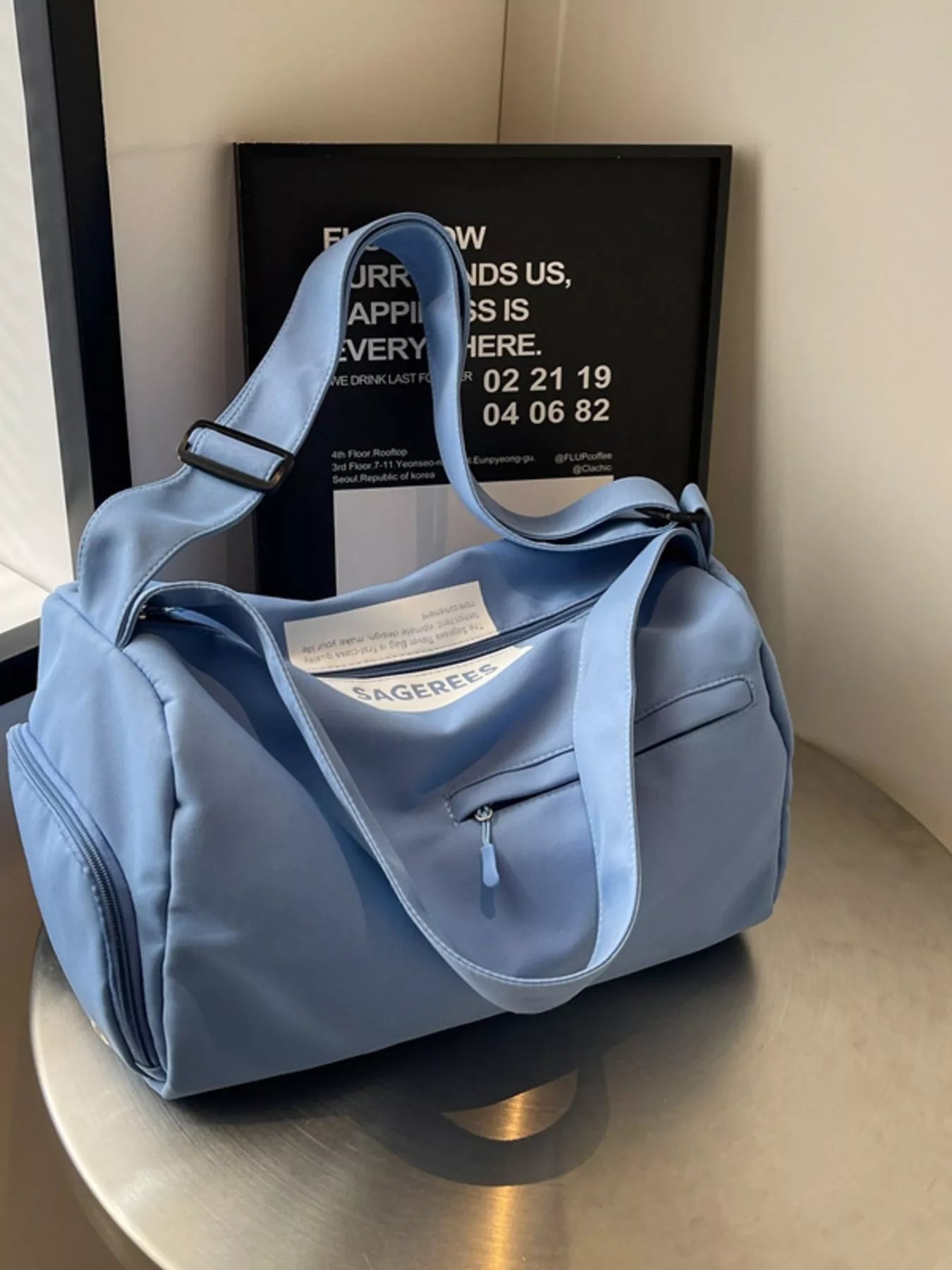 Lightweight Duffel Travel Bag with Adjustable Strap - Crowned Energy CO.