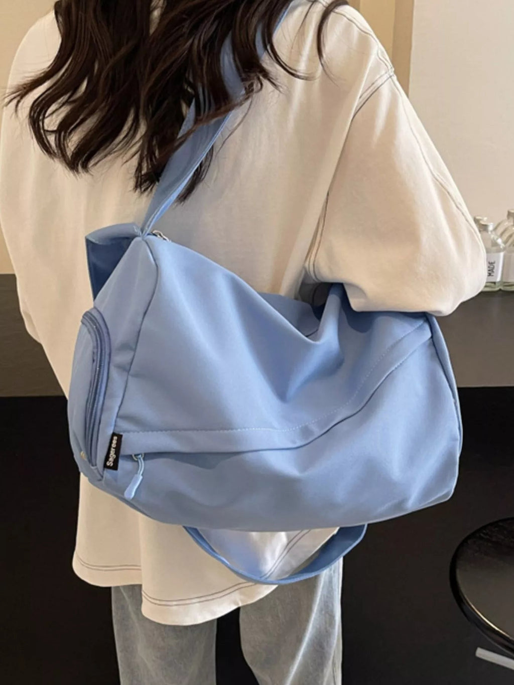 Lightweight Travel Duffel Bag with Shoulder Strap - Crowned Energy CO.