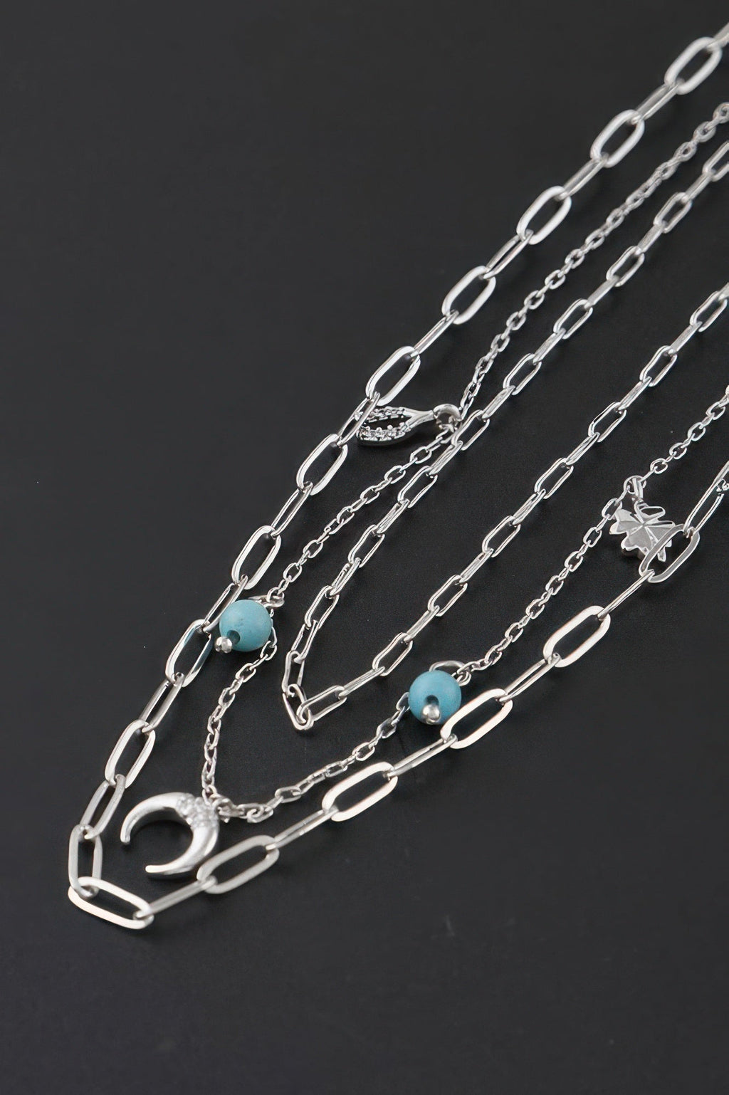 Lucky Charms Link Necklace - Crowned Energy CO.