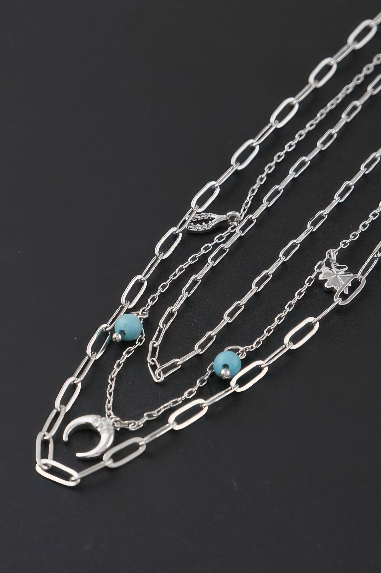 Lucky Charms Link Necklace - Crowned Energy CO.