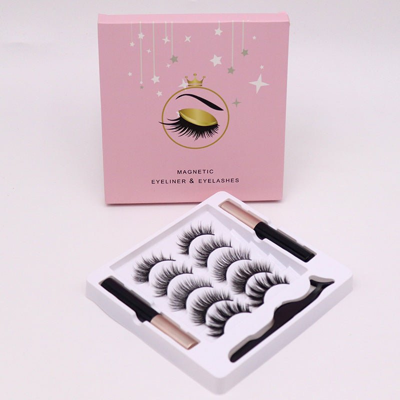 Crowned Energy CO. 003 single number CCWHOLESALECLOTHING Accessories Magnetic Eyelashes Eyeliner Set Long Lasting False Mink Waterproof