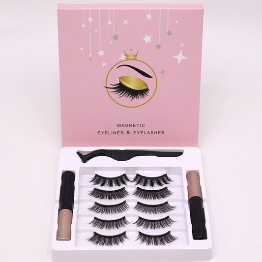 Crowned Energy CO. 003 single number CCWHOLESALECLOTHING Accessories Magnetic Eyelashes Eyeliner Set Long Lasting False Mink Waterproof