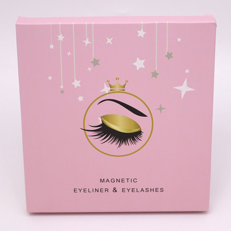Crowned Energy CO. 003 single number CCWHOLESALECLOTHING Accessories Magnetic Eyelashes Eyeliner Set Long Lasting False Mink Waterproof