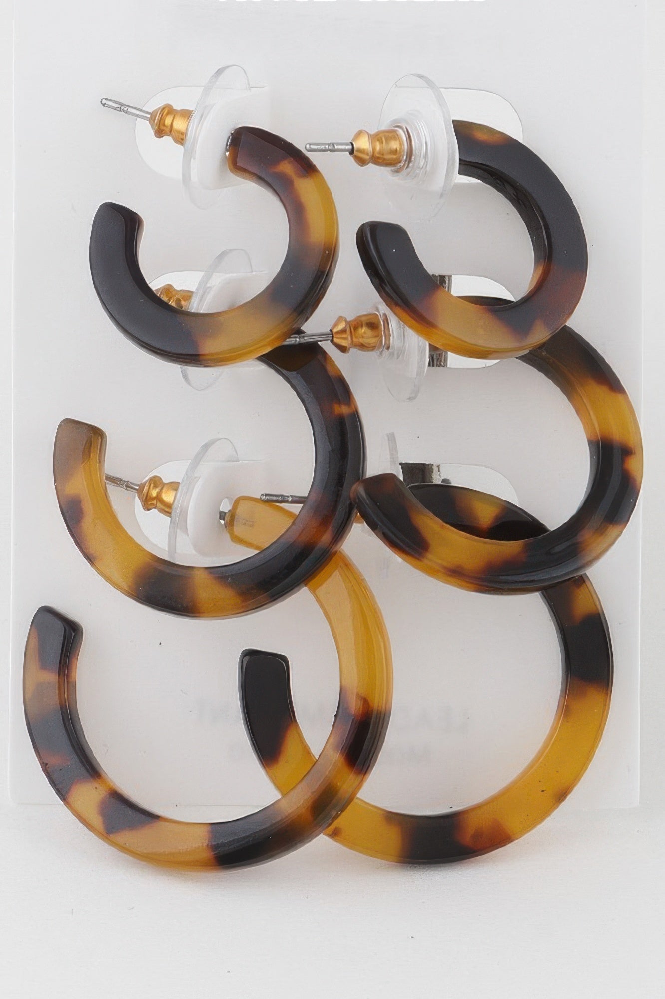 Marble Hoop Earrings Set - Crowned Energy CO.