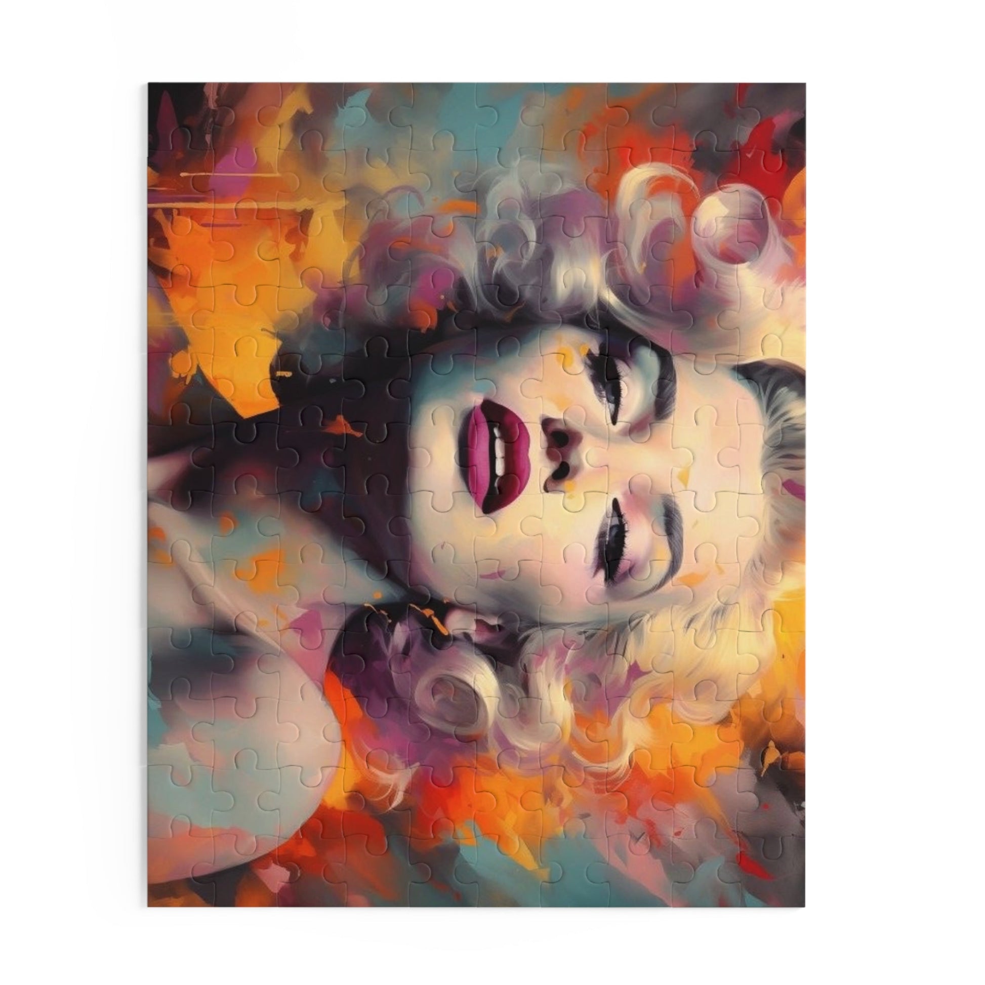 Crowned Energy CO. 10" × 8" (120 pcs) Printify Puzzle Marilyn Monroe Puzzle (120, 252, 500-Piece)