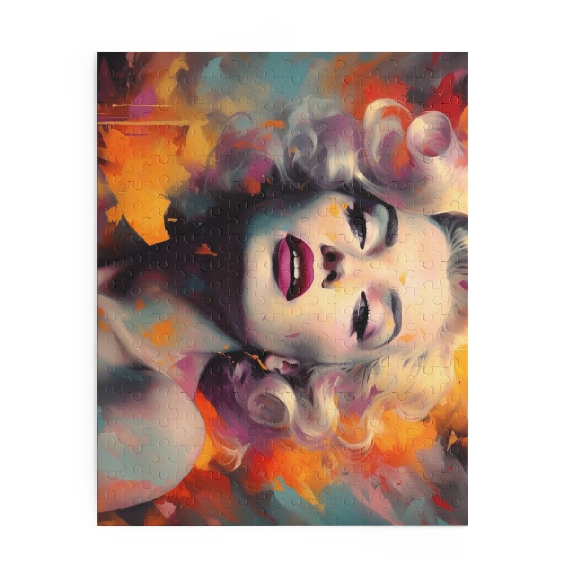 Crowned Energy CO. 10" × 8" (120 pcs) Printify Puzzle Marilyn Monroe Puzzle (120, 252, 500-Piece)