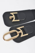 Metal Buckle Elastic Belt - Crowned Energy CO.