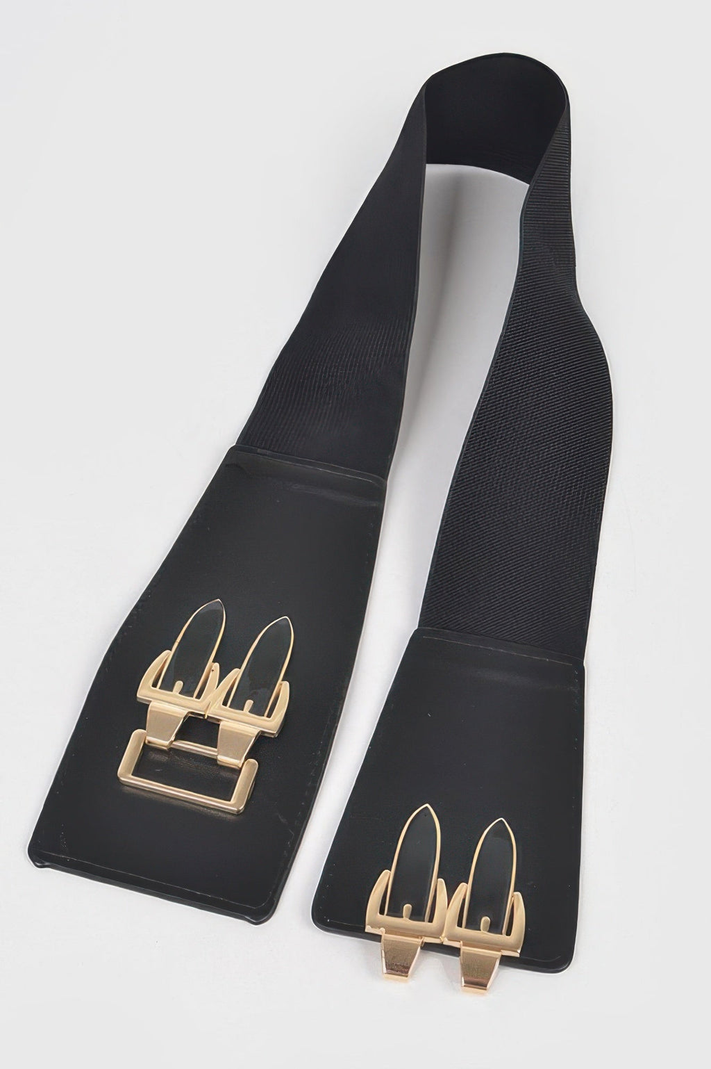 Metal Buckle Elastic Belt - Crowned Energy CO.