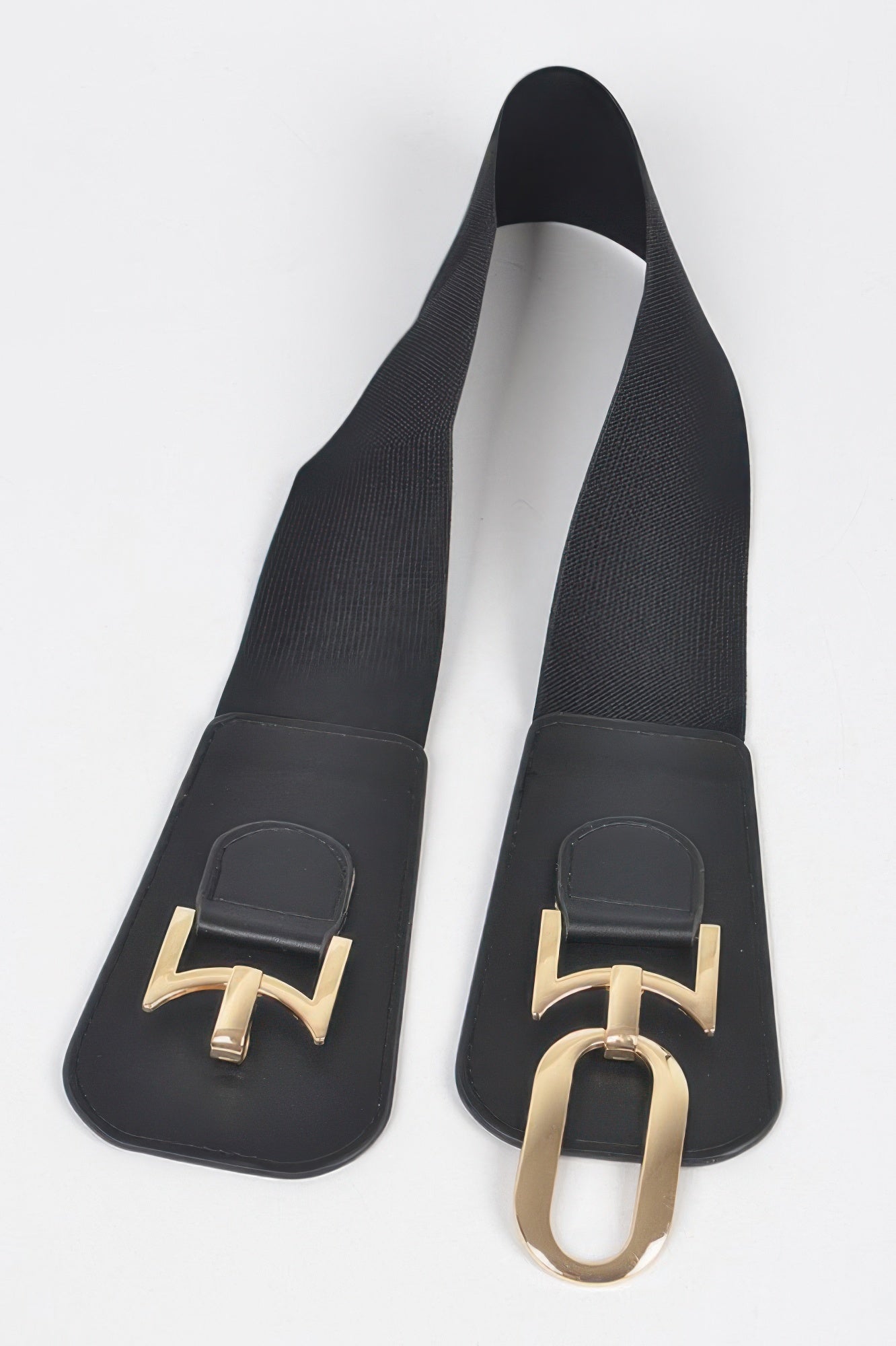 Metal Buckle Elastic Belt - Crowned Energy CO.