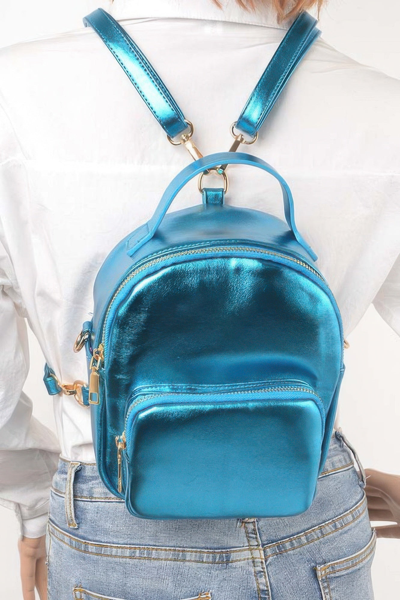 Metallic Backpack - Crowned Energy CO.
