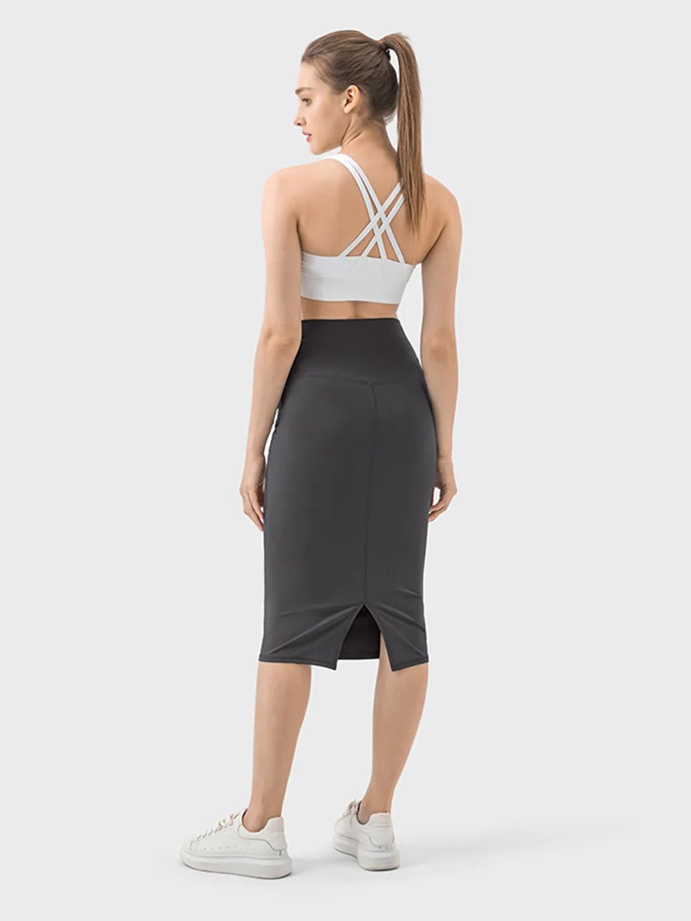 Millennia Slit Wrap Active Skirt - Crowned Energy CO.