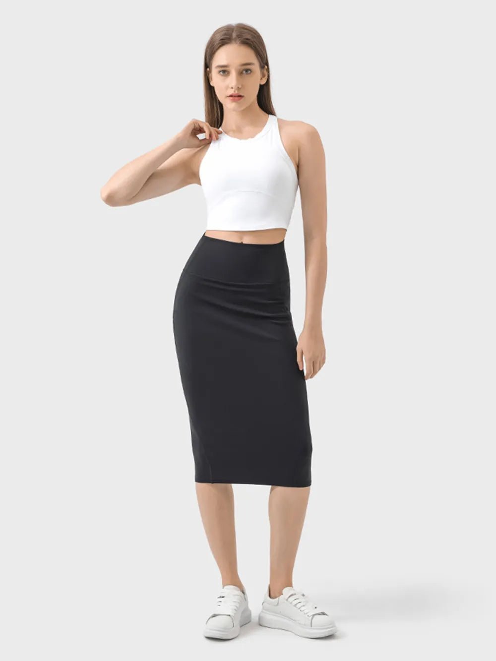 Millennia Slit Wrap Active Skirt - Crowned Energy CO.